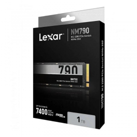 Lexar NM790 1TB SSD, M.2 2280 PCIe Gen4x4 NVMe 1.4 Internal SSD, Up to 7400MB/s Read, Up to 6500MB/s Write, Internal Solid State Drive for PS5, PC, Laptop, Gamers, Professionals (LNM790X001T-RNNNG)
